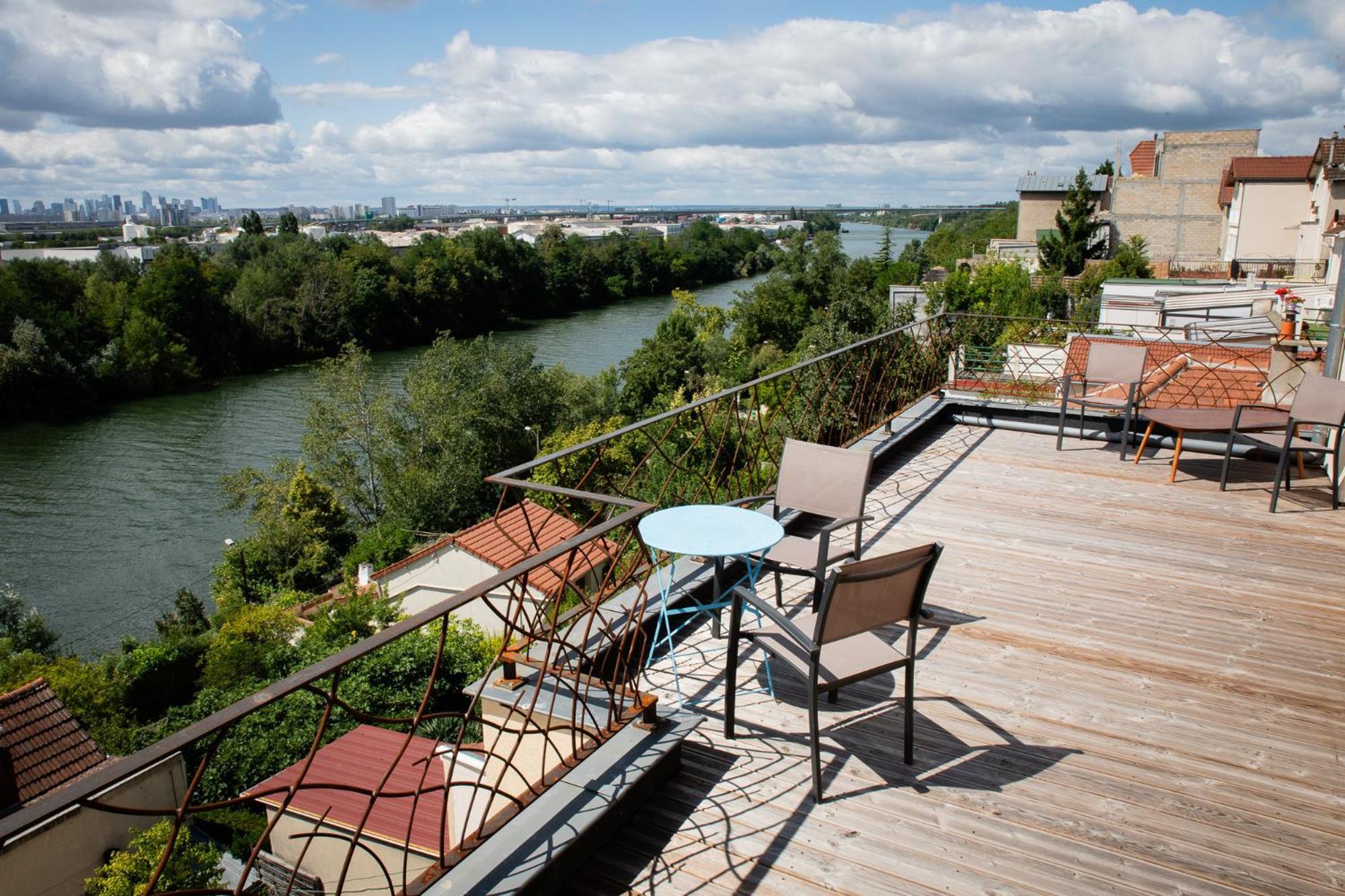 Bed and Breakfast L'Atelier Sur Seine Épinay-sur-Seine Exteriér fotografie