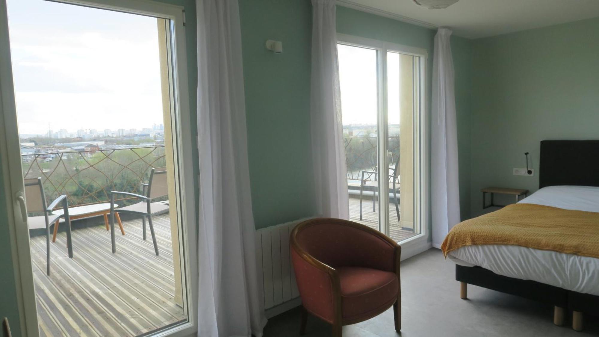 Bed and Breakfast L'Atelier Sur Seine Épinay-sur-Seine Pokoj fotografie