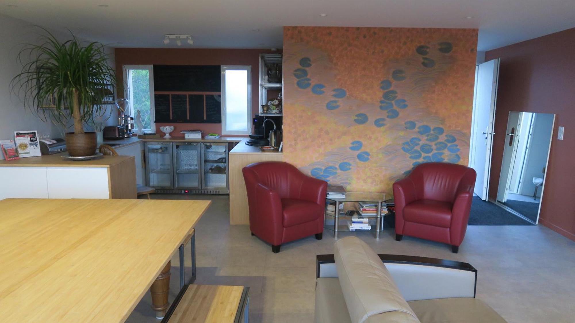 Bed and Breakfast L'Atelier Sur Seine Épinay-sur-Seine Pokoj fotografie